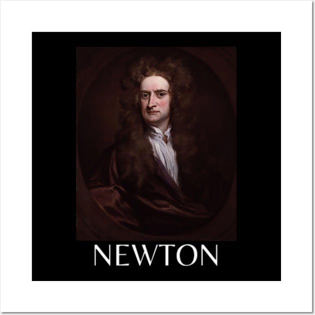 isaac newton Wall Art by lukelux